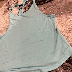 Nike dri fit workout top mesh back S/M